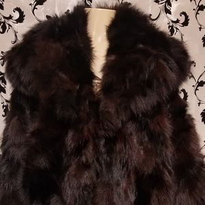 Furessence By Vivian Amato Fur Coat made in Greece